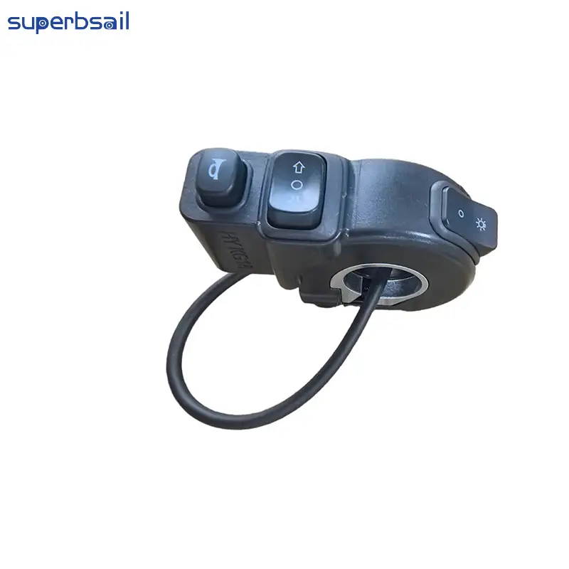 V20 Bike Parts 3-in-1 Switch for V20 Fat Bike Replacement Spare Parts Multi-functional Switch for Electric Bike-V20EB-9 1