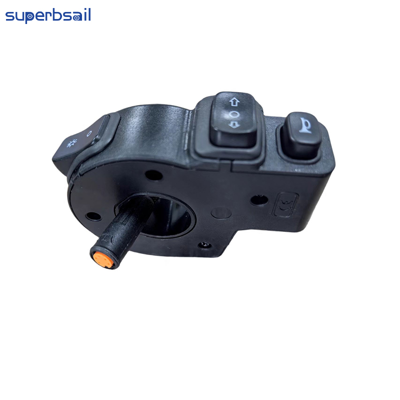 V20 Bike Parts 3-in-1 Switch for V20 Fat Bike Replacement Spare Parts Multi-functional Switch for Electric Bike-V20EB-9 3