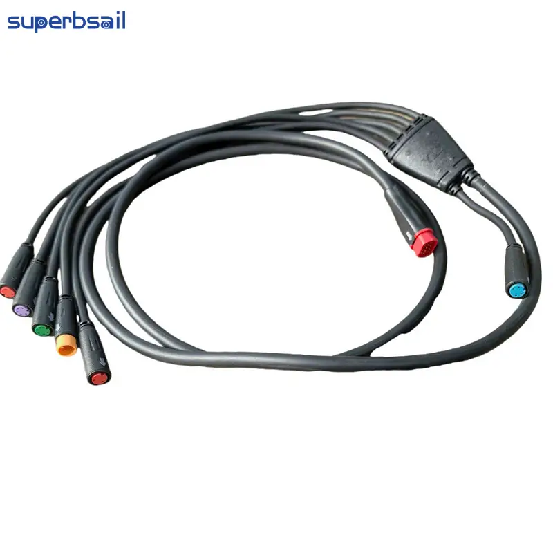 V20 Bike Parts Integrated Waterproof Wire for V20 Fat Bike Replacement Spare Parts Integrated Wire-V20EB-13 1