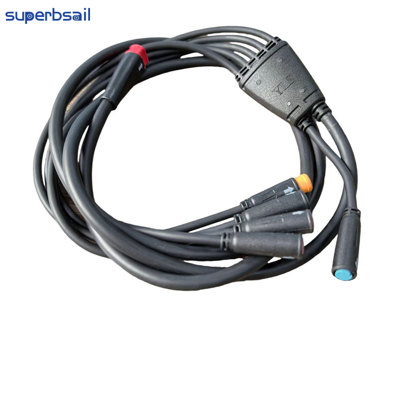 V20 Bike Parts Integrated Waterproof Wire for V20 Fat Bike Replacement Spare Parts Integrated Wire-V20EB-13 2