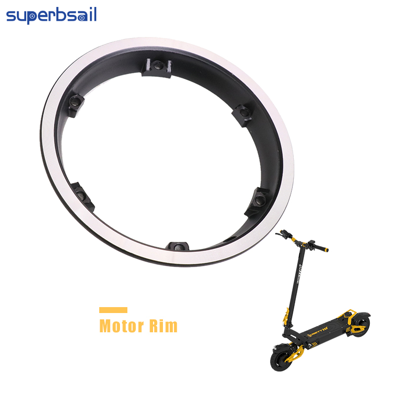 Motor Rim for V-sett 10+ Electric Scooter Motor Aluminum Alloy Rim for Scooter Parts Accessories Replace-VT10+-41 2