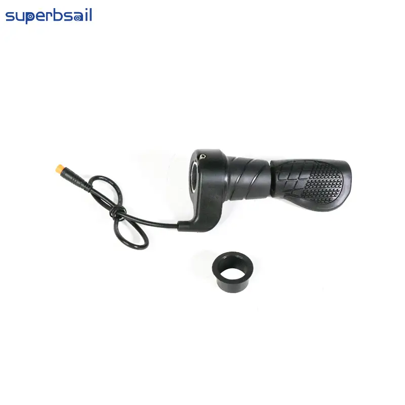 Electric Bike Twist Throttle with Grip V20 Electric Bike Throttle Handle Bar Replacement Bicycle Parts-V20EB-09B1 1