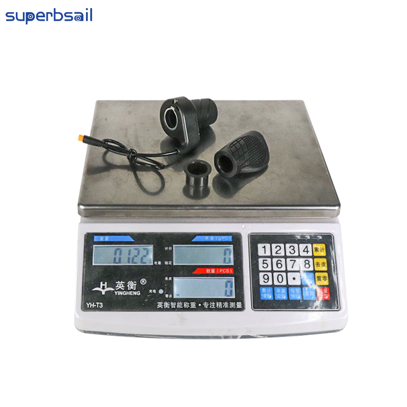 Electric Bike Twist Throttle with Grip V20 Electric Bike Throttle Handle Bar Replacement Bicycle Parts-V20EB-09B1 5