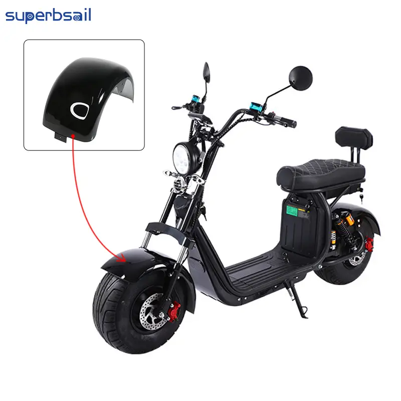 Front Fender for Citycoco E Scooter Accessories Repair Scooter Fender Replacement Scooter Plastic Body Parts-HA-15C1 1