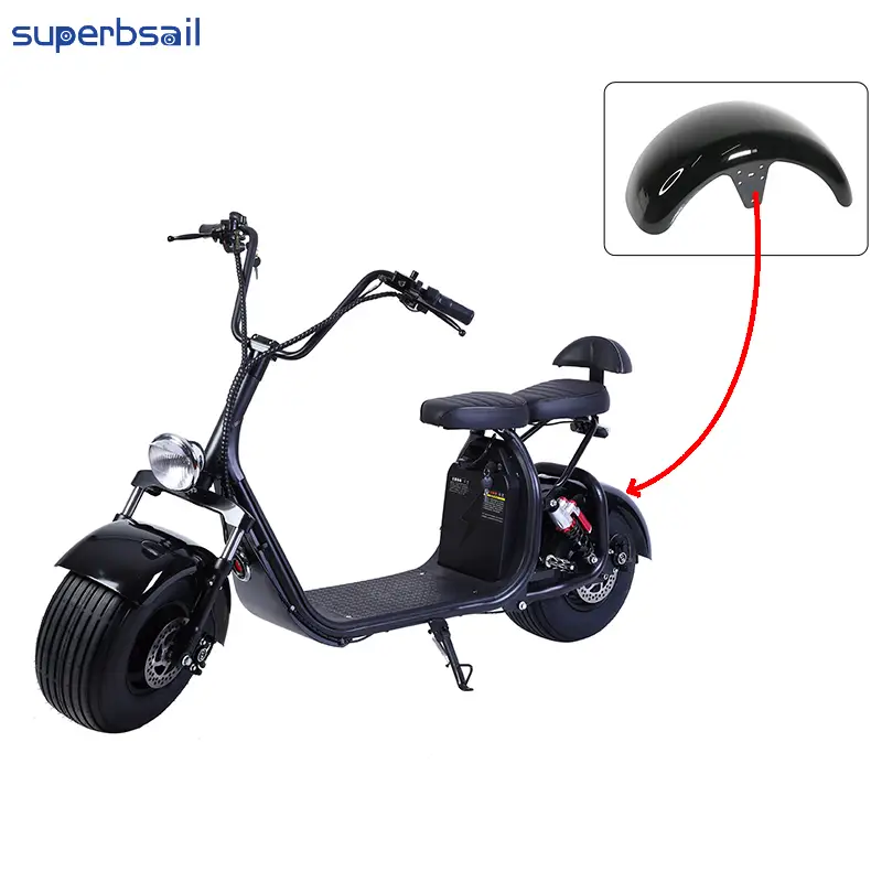 Rear Fender Without Light for Citycoco Scooter Parts Replacement Rear Fender Bracket Scooter Spare Parts Scooter-HA-15B1 1