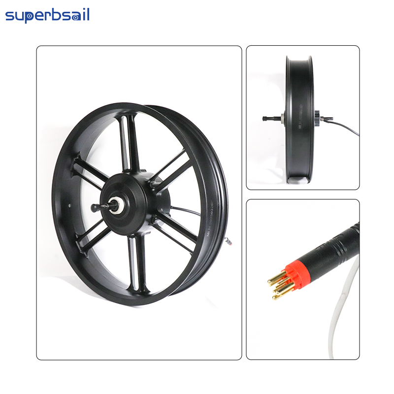 Electric Bicycle Motor Wheel Replacement for OUXI V8 Electric Bicycle Part Repair 48V 500W Motor for Bicycle-OXV8-27B1 4