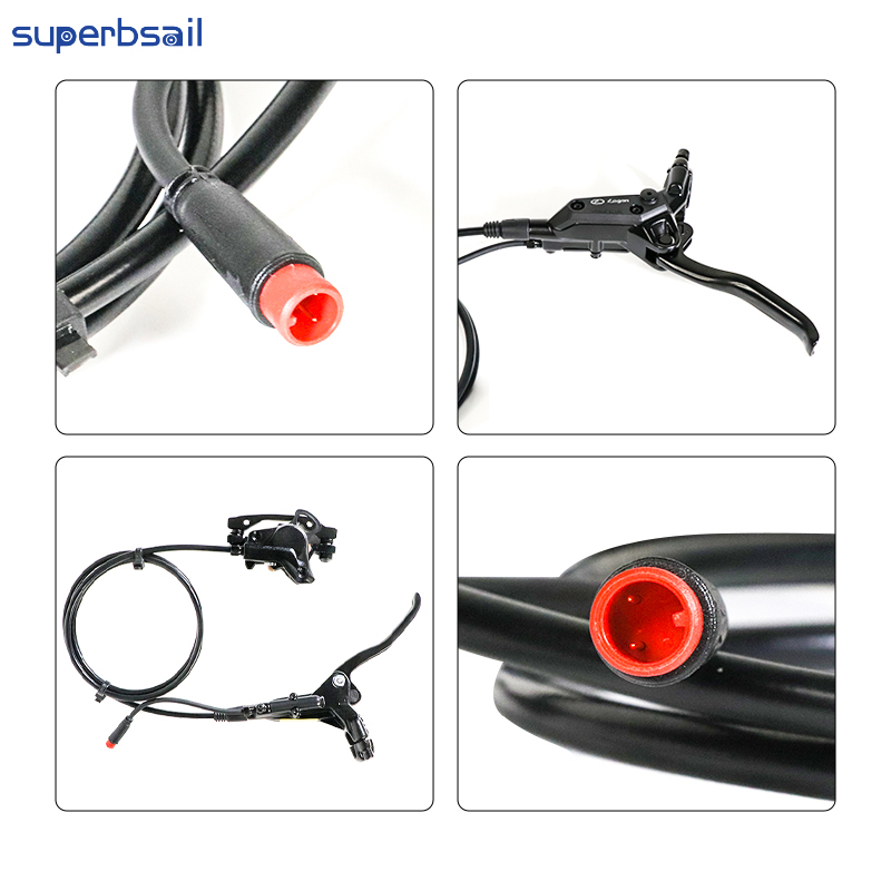 Hydraulic Brake Caliper+Right&Left Brake Lever V20 E-bike Conversion Kit Bicycle Brake Caliper E Bicycle Part-V20EB-36 4