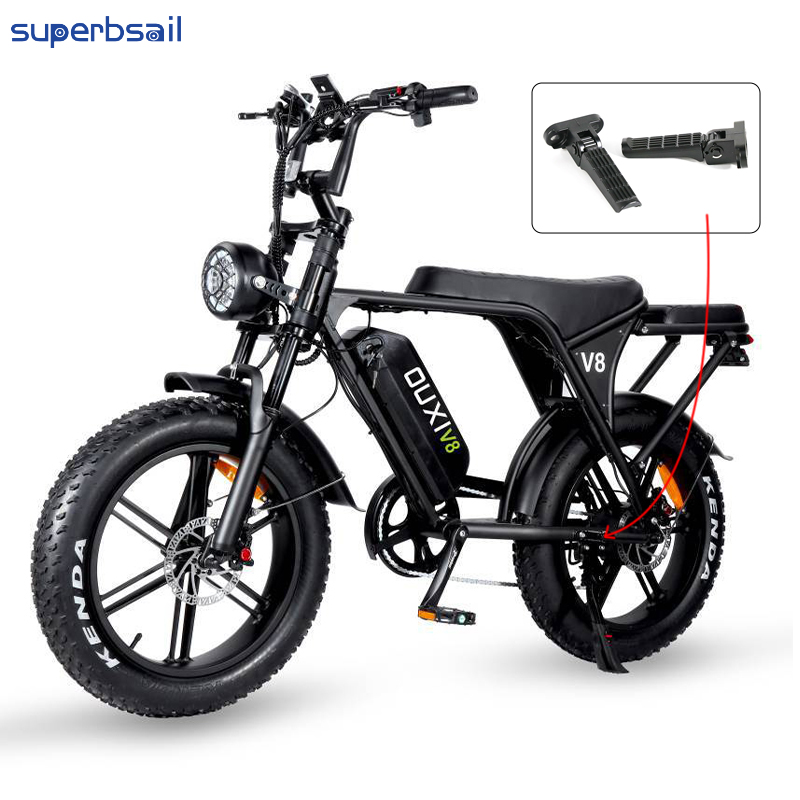 Rear Pedal for OUXI V8 Electric Bicycle Part Repair Replacement Bicycle Parts Pedals E Bike Conversion Kit-OXV8-25B1 2
