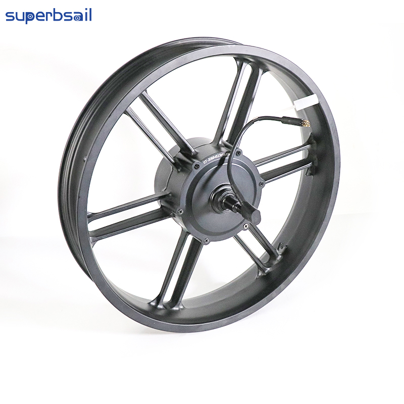 Motor Wheel 48V-500W Black Plug Electric Bike Conversion Kit Electric Motor for Bicycle Repair E Bicycle Part-OXV8-27H1 3