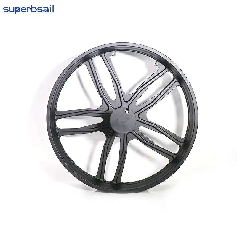 Kit de conversión de rueda delantera de 20 pulgadas para bicicleta eléctrica OUXI V8, repuesto de bicicleta motorizada, pieza de bicicleta eléctrica - OXV8-28B1 1