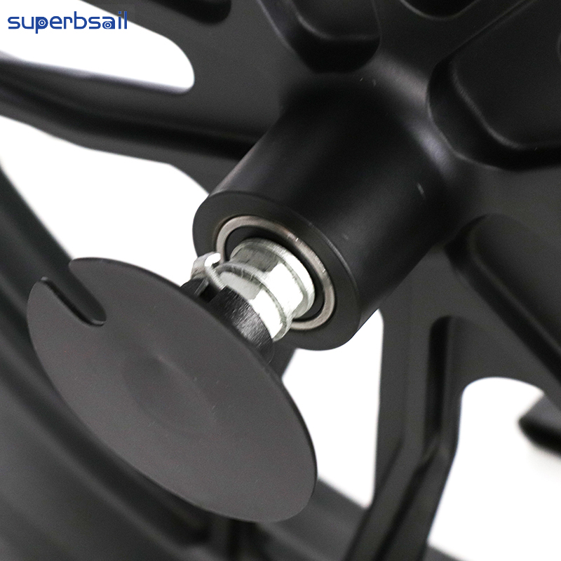 Kit de conversión de rueda delantera de 20 pulgadas para bicicleta eléctrica OUXI V8, repuesto de bicicleta motorizada, pieza de bicicleta eléctrica - OXV8-28B1 4