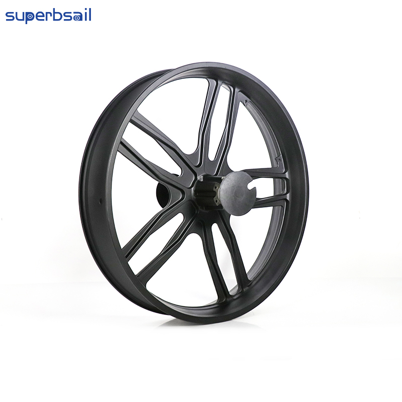 Kit de conversión de rueda delantera de 20 pulgadas para bicicleta eléctrica OUXI V8, repuesto de bicicleta motorizada, pieza de bicicleta eléctrica - OXV8-28B1 3