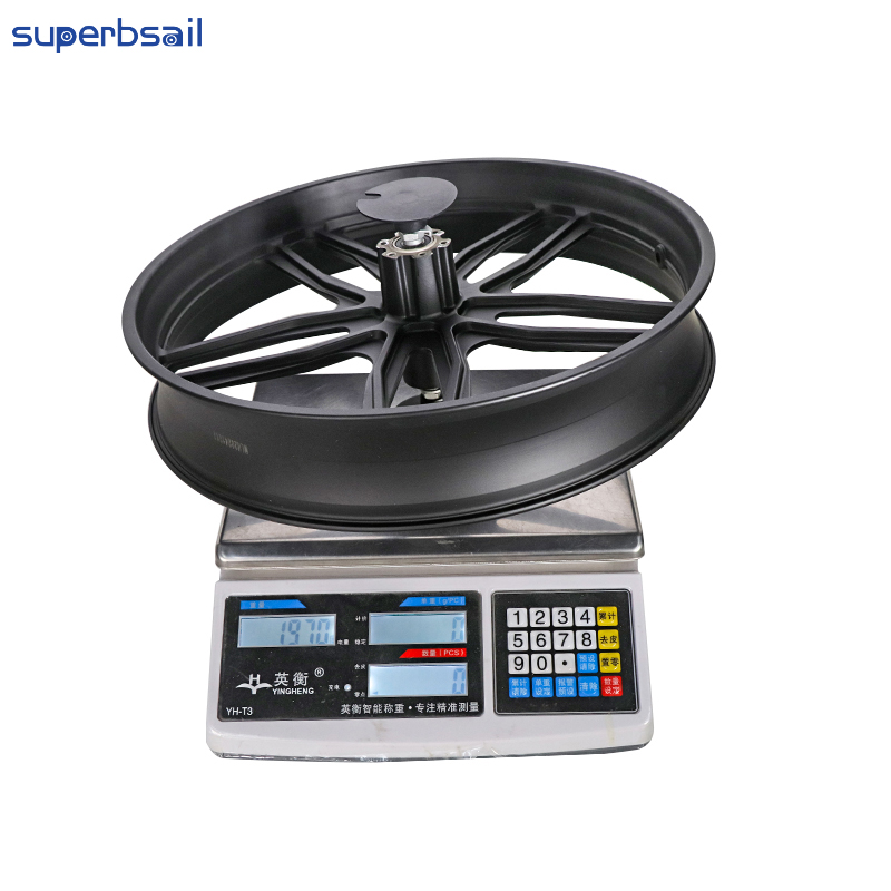 Kit de conversión de rueda delantera de 20 pulgadas para bicicleta eléctrica OUXI V8, repuesto de bicicleta motorizada, pieza de bicicleta eléctrica - OXV8-28B1 6