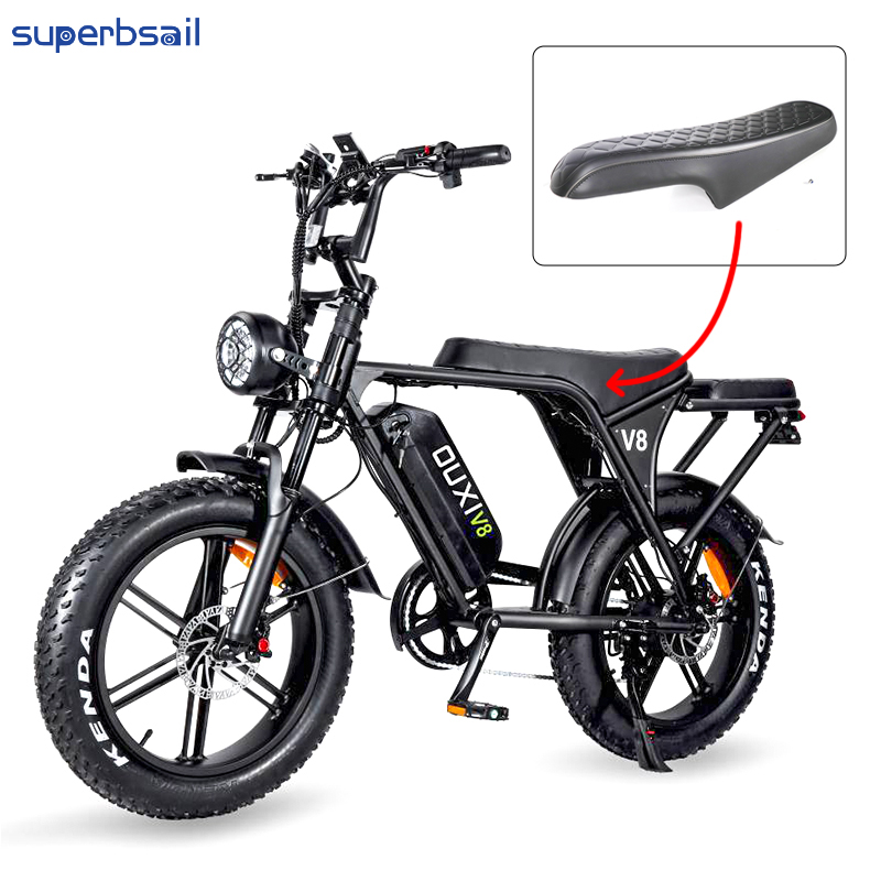 Bicycle Saddle Bag Replacement for OUXI V8 Electric Bicycle Part Repair Electric Bike Conversion Kit-OXV8-35B1 2