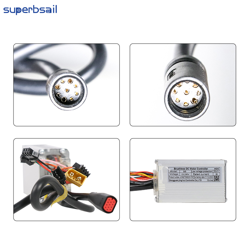 250W Controller for Ouxi V8 Mini Bicycle Spare Parts Repair Bicycle Parts Electric Bike Controller-OXV8-02F1 3