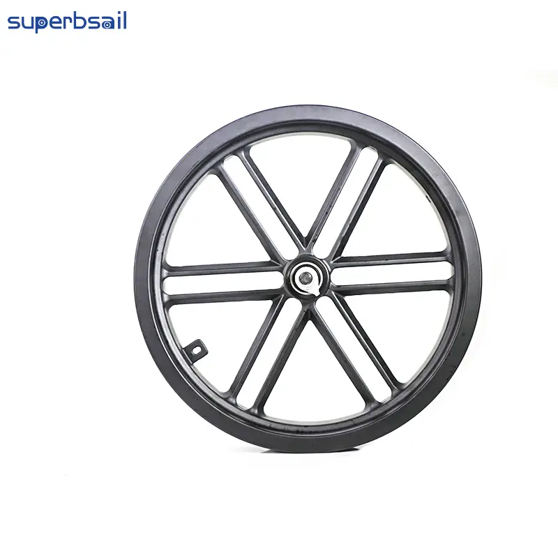 16 tommers forhjul for OUXI V8 Mini elsykkelsett, erstatning for elsykkelkontroller, reparasjon av sykkelkonverteringssett – OXV8-28C1 1