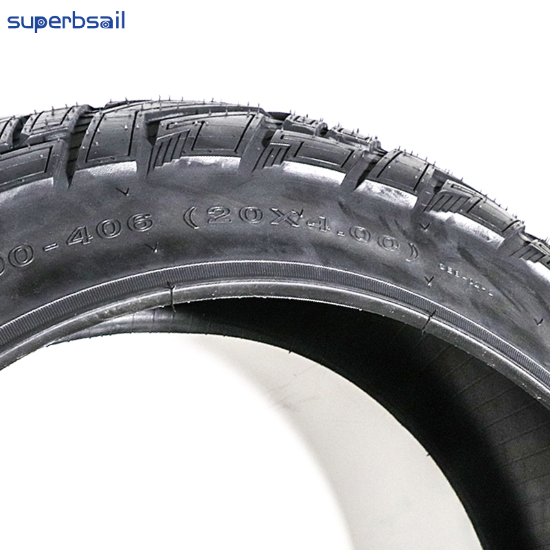 20*4.0 Outer Tire for OUXI V8 Bicycle Parts Replacement Electric Bike Conversion Kit Repair Bike Tyre-CT024C1 5