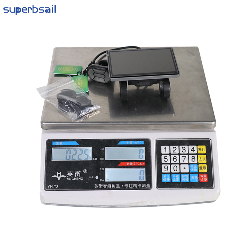 LCD displej s NFC V5.0-EU verze pro OUXI V8 E Bike Conversion Kit Oprava displeje kola Díly pro jízdní kola - OXV8-03E1 6