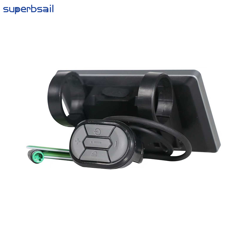 LCD displej s NFC V5.0-EU verze pro OUXI V8 E Bike Conversion Kit Oprava displeje kola Díly pro jízdní kola - OXV8-03E1 5