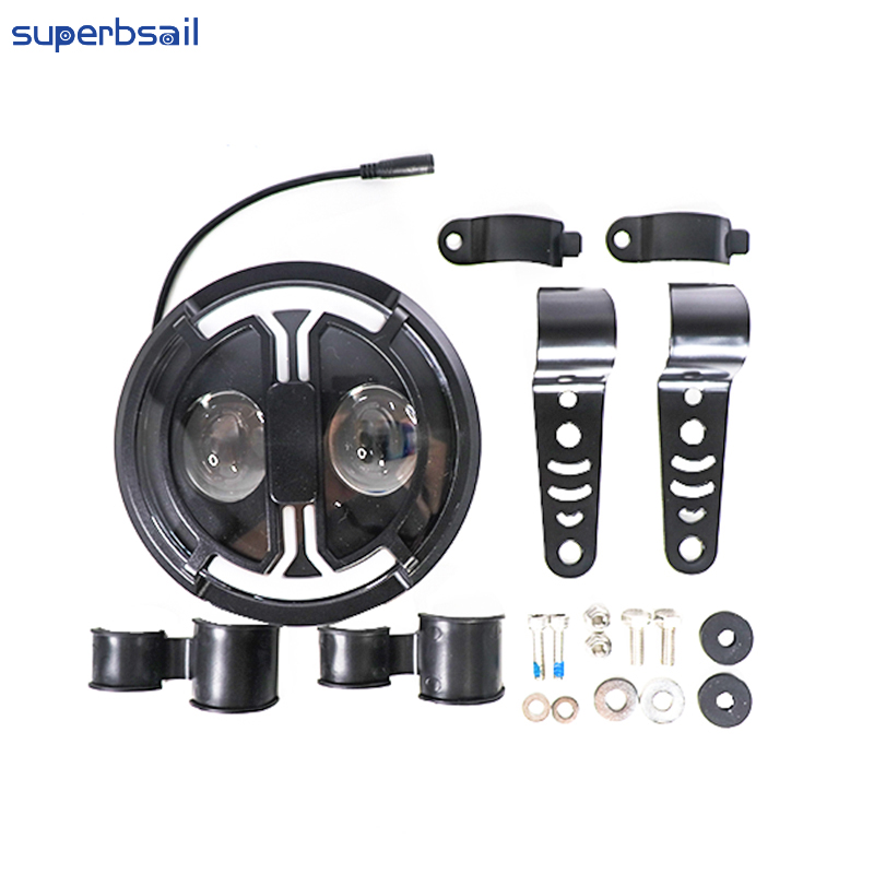 Kit luce anteriore a 5 pin per bicicletta elettrica OUXI V8, sostituzione luce bicicletta, riparazione luci indicatori di direzione per bicicletta - OXV8-07B1 3