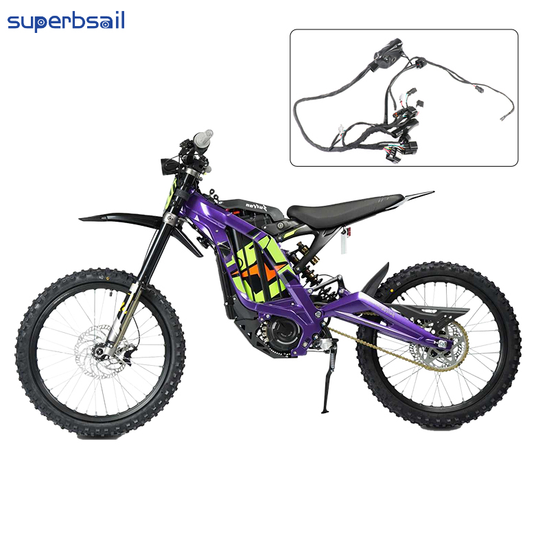 Wiring Harness for Light Bee Electric Bicycle Part Replace Motor Cycle Wiring Parts Dirt Bike Accessories-EMOS-16 2