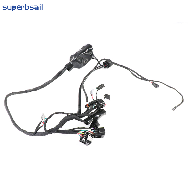 Wiring Harness for Light Bee Electric Bicycle Part Replace Motor Cycle Wiring Parts Dirt Bike Accessories-EMOS-16 3