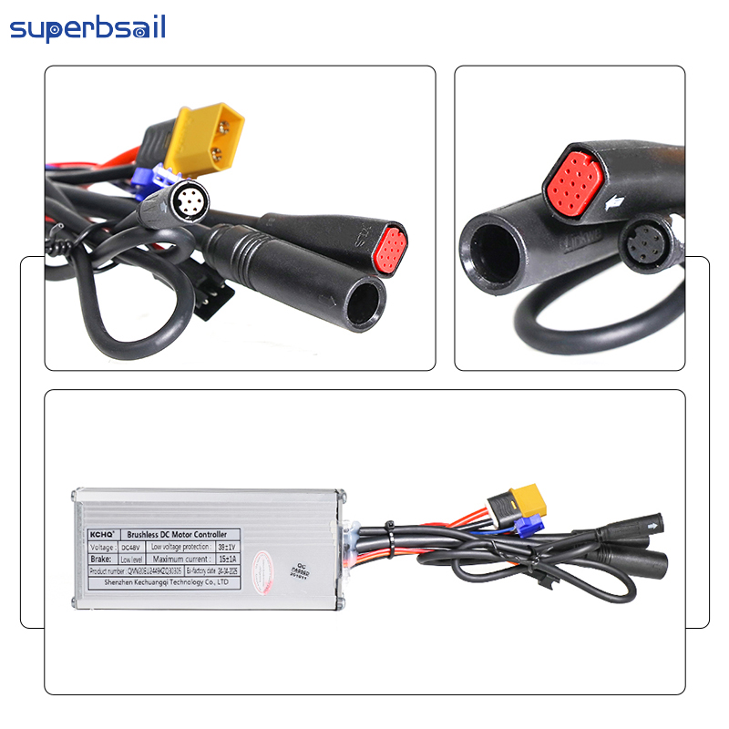 Controller 25 km/h 48 V 16 A per kit di sostituzione per bicicletta elettrica V20, accessori per bicicletta, controller per bicicletta elettrica-V20EB-01C1 5