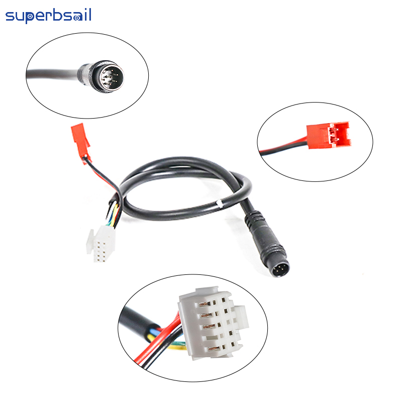 Dashbordkommunikasjonskabel for Ninebot Max G3 Scooter Deler Tilbehør Reparasjon El-Sparkesykkel Ledning El-Sparkesykkelsett-MaxG3028 3