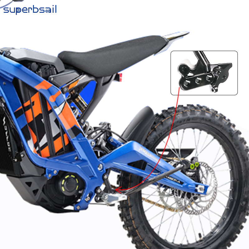 Left Foot Peg Mounting Bracket for Light Bee Bike Parts Motorcycle Repair Dirt Bike Parts&Accessories E Bike Kit-EMOS-24 2