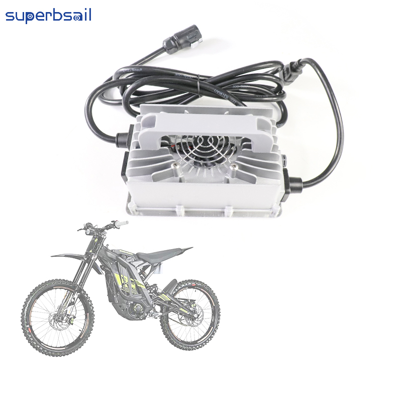 74V/85V 12A Charger for Ultra Bee Electric Bicycle Part Replacement Dirt Bike Accessories Dirt Bike Charger-EMOS-35B1 2