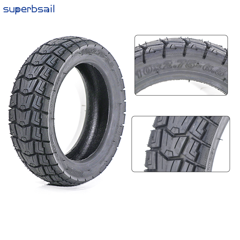 10*2.75-6.5 Off-road Tubeless Tyre for Electric Scooter Frame Parts Electric Scooter Spare Parts Scooter Tire-L-34E1 5
