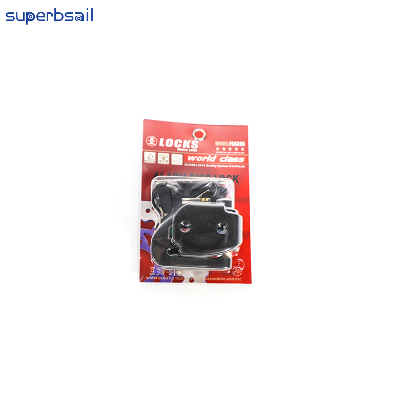 Alarm Disc Lock+Storage Holder for Bicycle Parts Bicycle Lock with Key Bicycle Accessories Cycle Accessories-T-6BD1 7