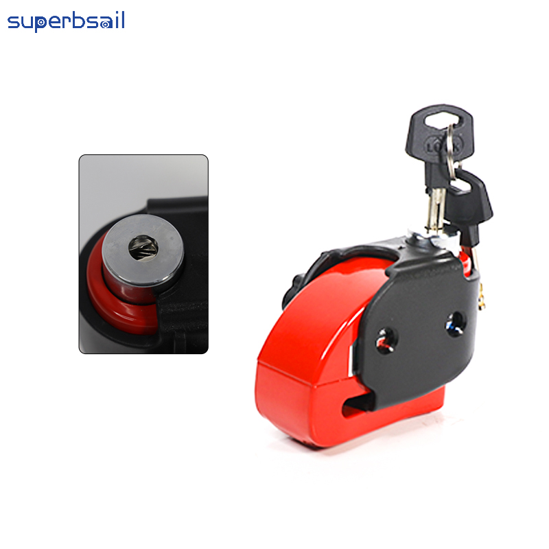 Alarm Disc Lock+Storage Holder for Electric Bike Accessories Repair Cycle Accessories Lock Bicycle-T-6BD1 4