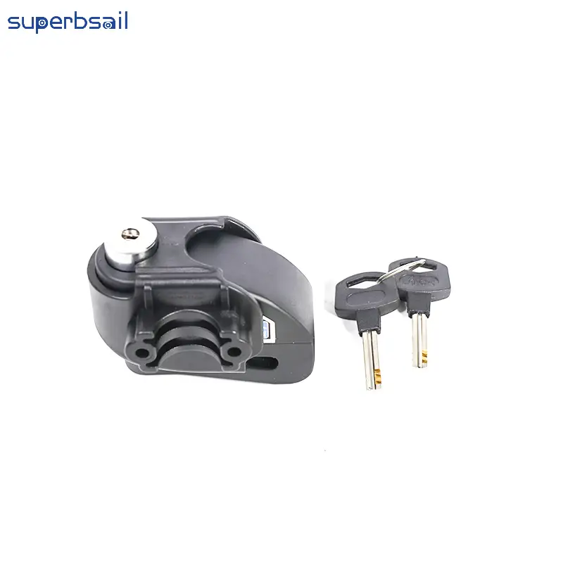Alarm Disc Lock+Storage Holder for Bicycle Parts Bicycle Lock with Key Bicycle Accessories Cycle Accessories-T-6BD1 1