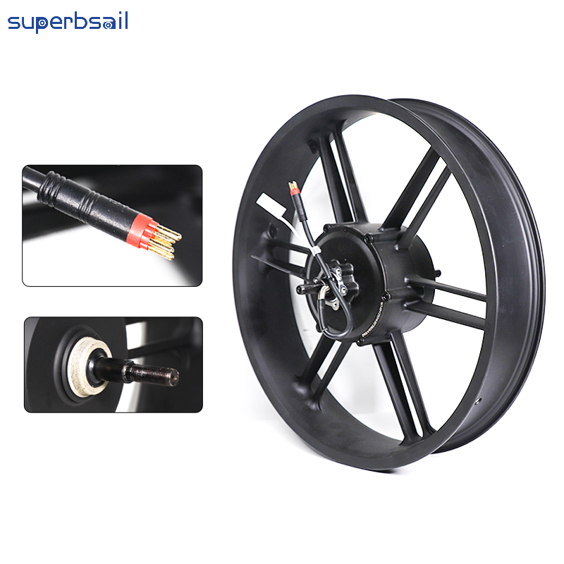 20 Inch Motor Wheel 48V 500W for V8 Electric Bicycle Motor Replacement Bicycle Motor Wheels Bicycle Parts-OXV8-27D1 5