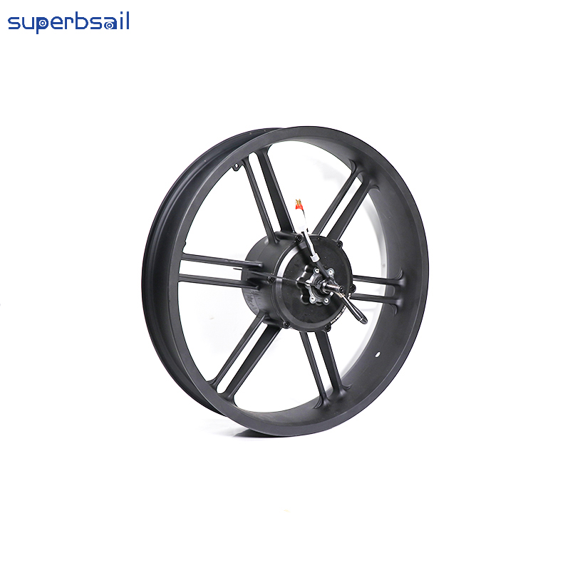 20 Inch Motor Wheel 48V 500W for V8 Electric Bicycle Motor Replacement Bicycle Motor Wheels Bicycle Parts-OXV8-27D1 4