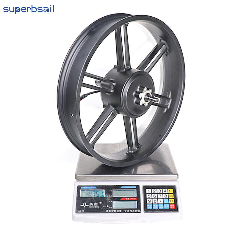 500W Motor Wheel Red Cable for V20 Electric Bicycle Motor Repair Motor Wheel for a Bicycle 500W E Bike Kit-V20EB-16 6