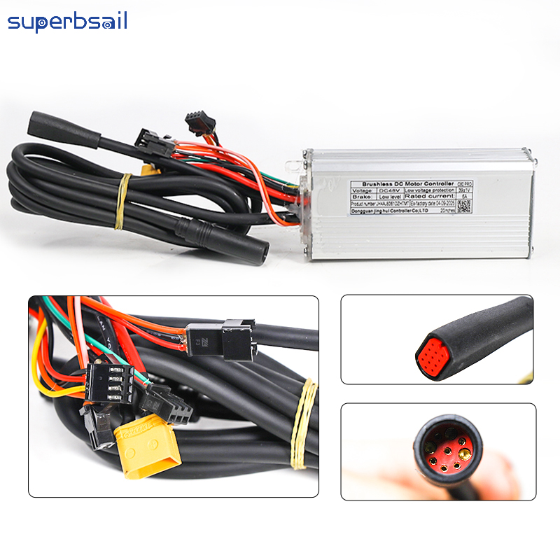 Controller 48V 6A V4.0-EU Version for C80 Pro Bicycle Spare Parts Repair E Bike Controller Kit Bike Accessories-OXV8-02K1 4