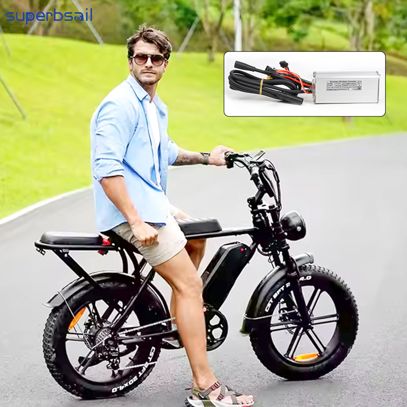 Controller 48V 6A V4.0-EU Version for C80 Pro Bicycle Spare Parts Repair E Bike Controller Kit Bike Accessories-OXV8-02K1 2