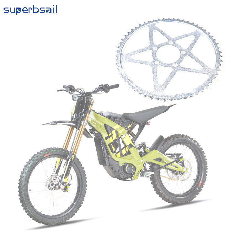 Звездочка (58 зубьев) для легкого внедорожного велосипеда Light Bee, комплект для переоборудования в электровелосипед, велосипедная звездочка EMOS-29 2