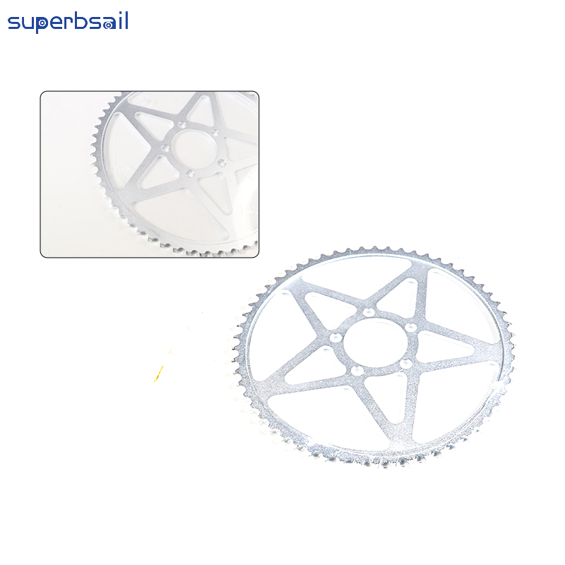 Звездочка (58 зубьев) для легкого внедорожного велосипеда Light Bee, комплект для переоборудования в электровелосипед, велосипедная звездочка EMOS-29 5