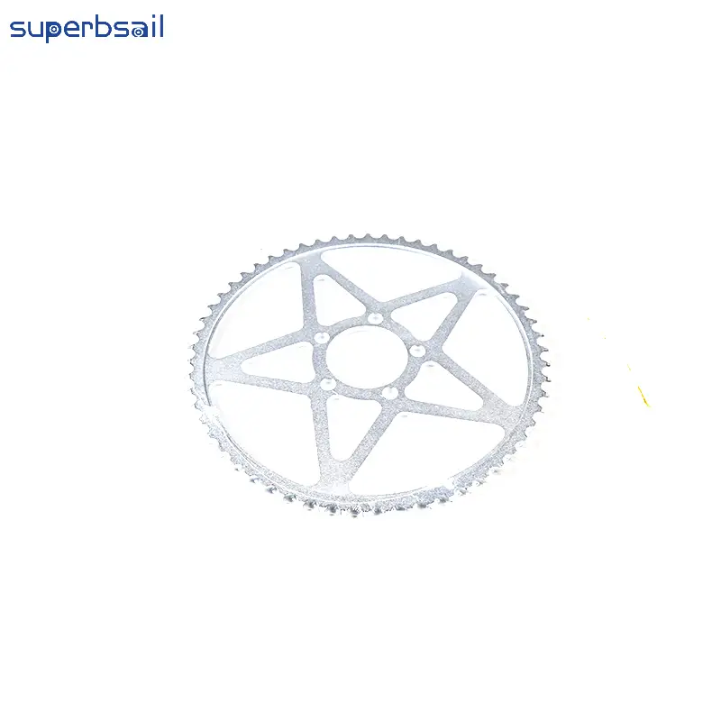 Звездочка (58 зубьев) для легкого внедорожного велосипеда Light Bee, комплект для переоборудования в электровелосипед, велосипедная звездочка EMOS-29 1