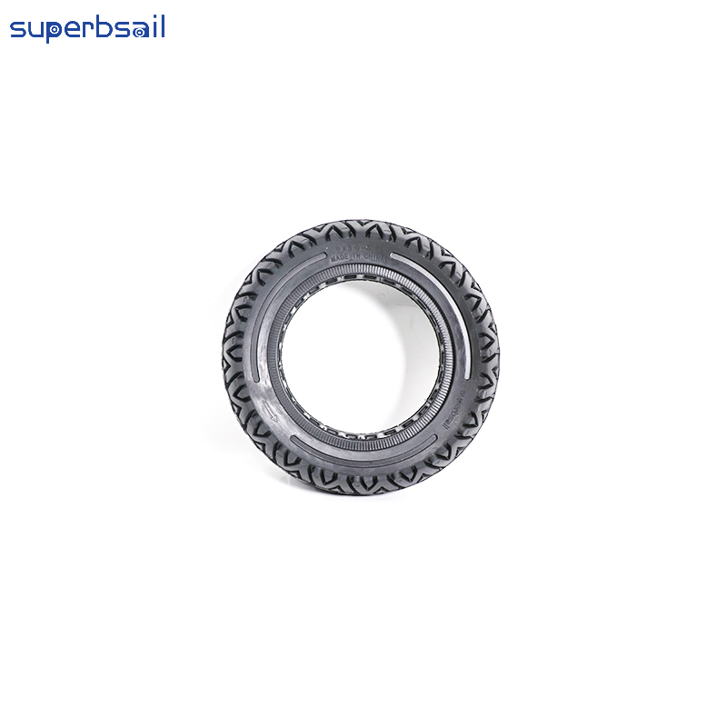 9*3.0-5.5 Off-road Solid Tire for Kukirin G2 Pro Scooter Accessories Electric Scooter Spare Parts E Scooter Tires-L-37P1 5