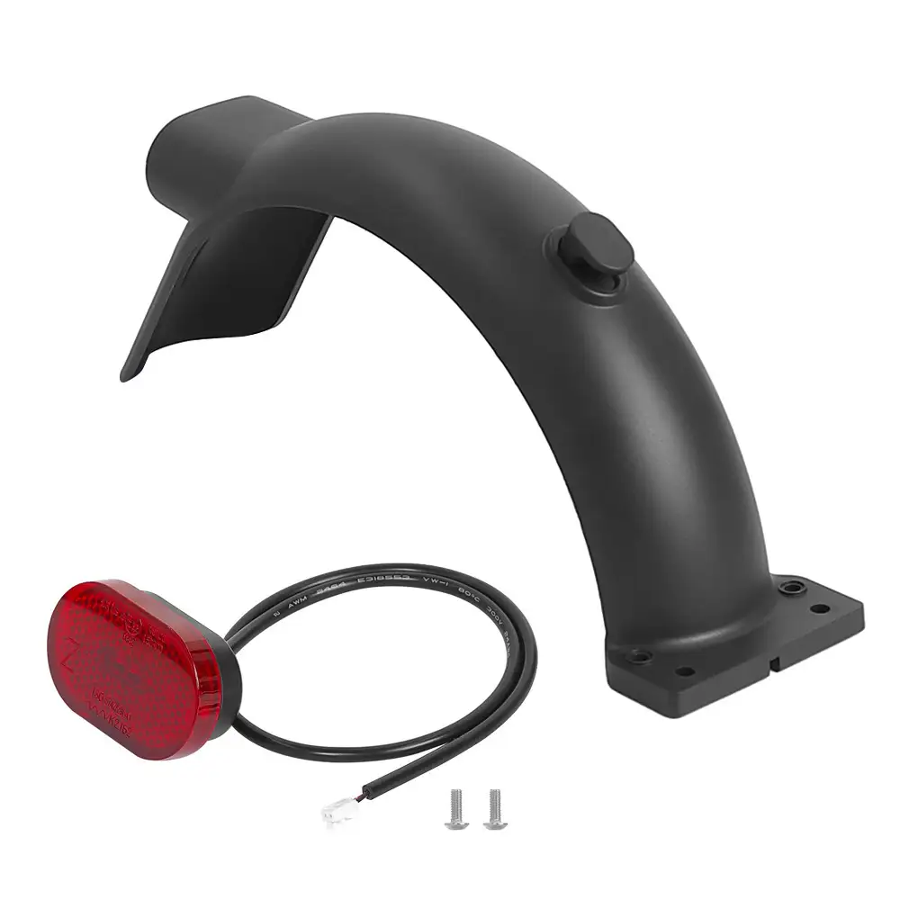 Rear Fender with Light for MI4 Lite Scooter Spare Part Replacement E Scooter Parts E-scooter Fender-4Lite-38D1 1