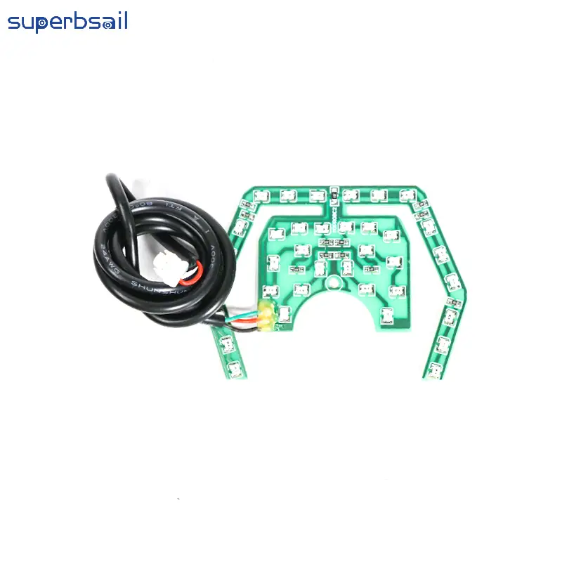 Rahmenbeleuchtung für Kukirin A1 Elektroroller, Rahmenteile-Ersatzteilset, E-Scooter-Beleuchtung – XY-KRA1028 1