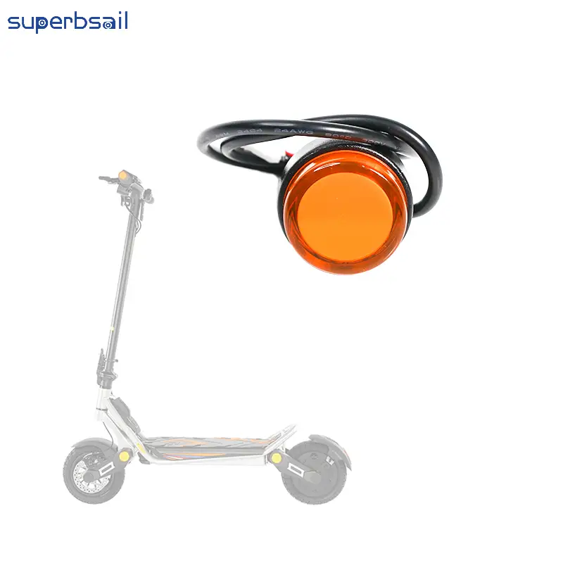 Left Turn Signal for Kukirin A1 Scooter Parts Accessories Scooter Spare Part Turn signal Light for E Scooter-XY-KRA1016 1