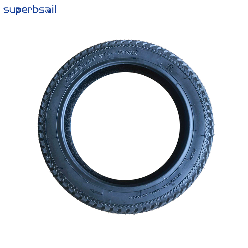 16*3.0 Tubeless Tire for Electric Bicycle Part Replacement Big Tyre Bicycles Bicycle Tires-NT61 5