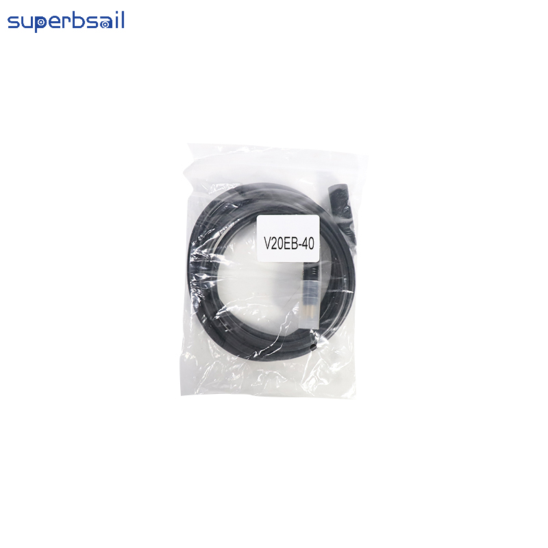 9-pinners kabel 1,6 m svart for V20 elsykkeldelerstatning elsykkelkonverteringssett sykkeltilbehør-V20EB-41 6