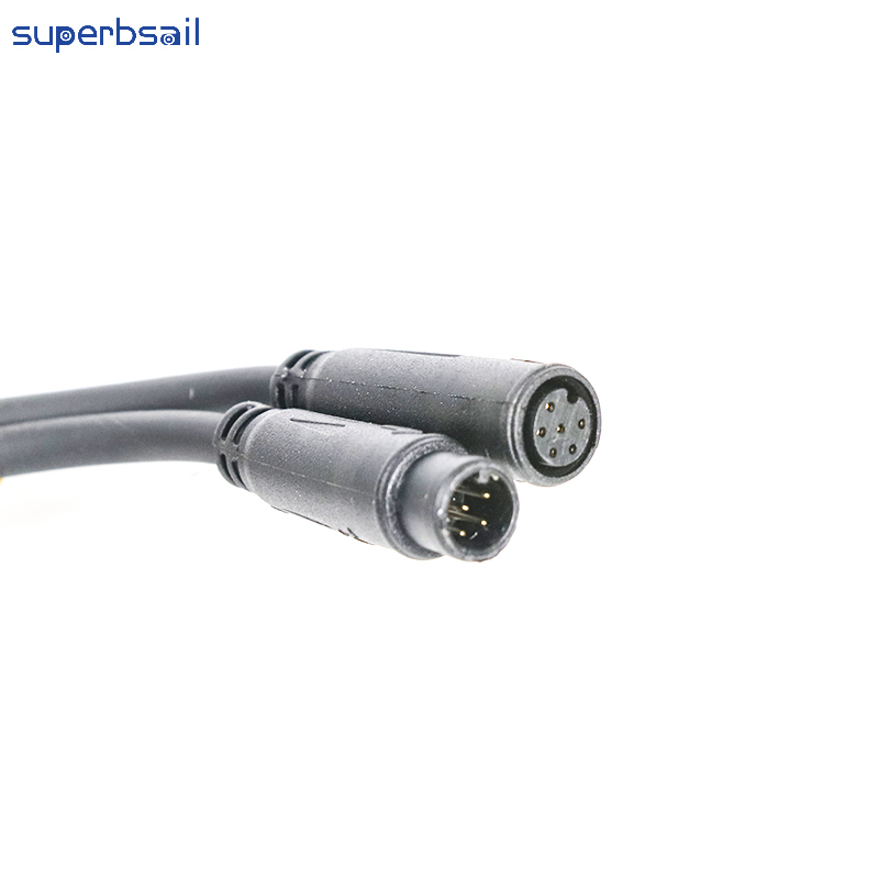 Kabel pro připojení zadního světla pro opravu dílů elektrického kola QM V20, sada pro opravu elektrokol, příslušenství pro elektrokola - V20EB-11C1 3