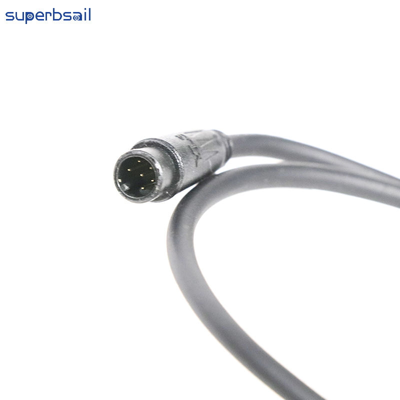 Kabel pro připojení zadního světla pro opravu dílů elektrického kola QM V20, sada pro opravu elektrokol, příslušenství pro elektrokola - V20EB-11C1 4